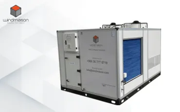 Windmason IDEC 2 stages evaporative cooling solution photo