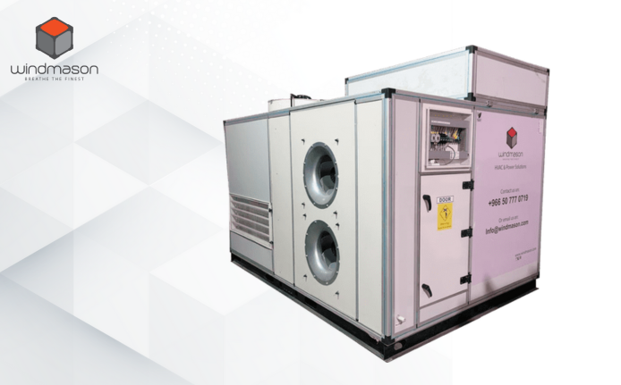 Windmason IDEC 3 stages evaporative cooling solution photo