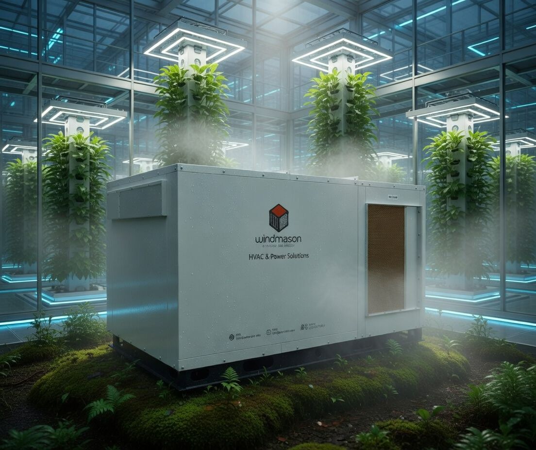 Smartcool indirect direct evaporative cooling 2 stage system for homes and villas