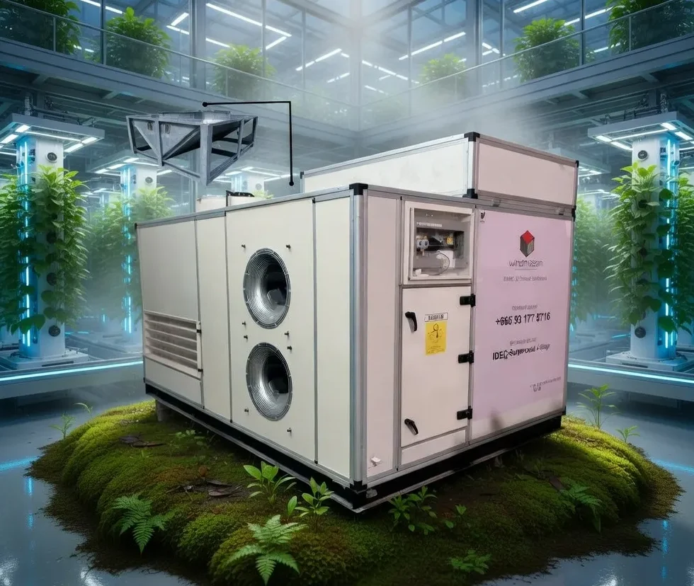 indirect direct evaporative cooling 4 stage cooling system