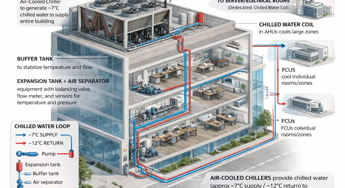Air Cooled Chillers Diagram