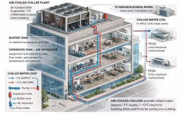 Air Cooled Chillers Diagram