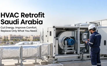 HVAC retrofit in Saudi commercial district
