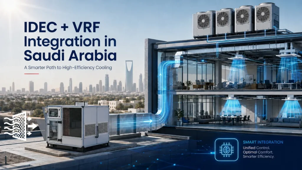 IDEC + VRF Integration : Smarter High-Efficiency Cooling