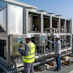 Evaporative cooling water use in Saudi Arabia measured on an IDEC HVAC system