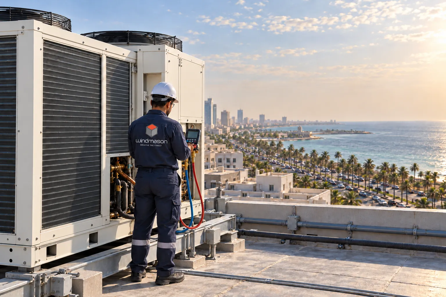 HVAC Humidity Control in Jeddah Coastal Buildings