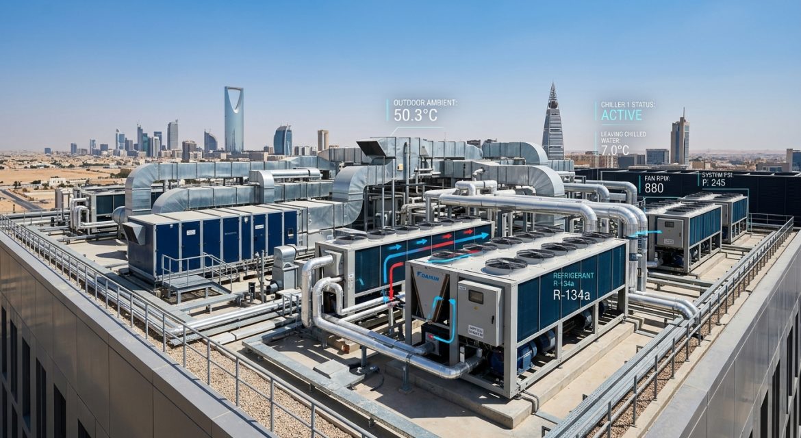 Saudi Arabia refrigerant transition planning for high-ambient HVAC systems